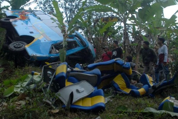 Kumpulan Fakta Hasil Olah TKP Kecelakaan Maut Bus Terjun ke Jurang di Sukabumi